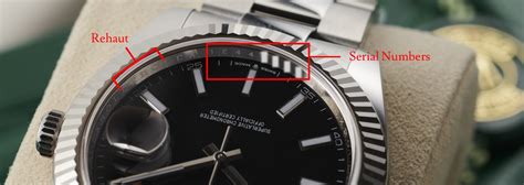 rolex a serial number|Rolex serial number inside bezel.